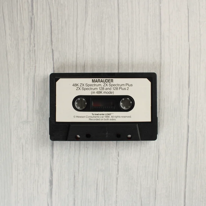 Marauder videójáték kazetta ZX Spectrumhoz