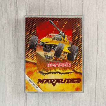 Marauder videójáték ZX Spectrum kazetta előlapja