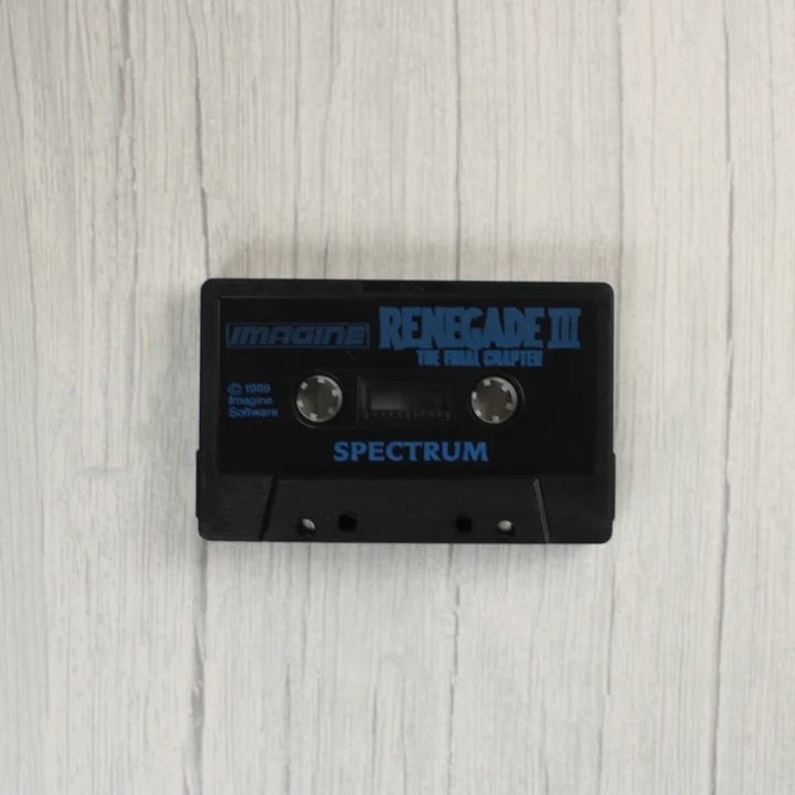 Renegade III: The Final Chapter fekete kazetta