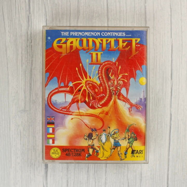 Gauntlet II ZX Spectrum videójáték tokja elölről