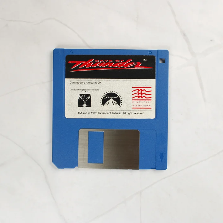 Days of Thunder kék floppy lemez