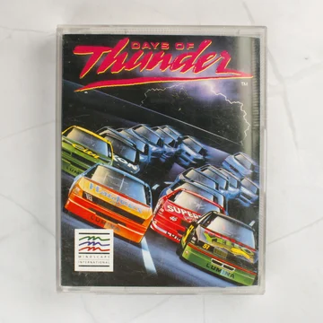 Days of Thunder Amiga játék borítója