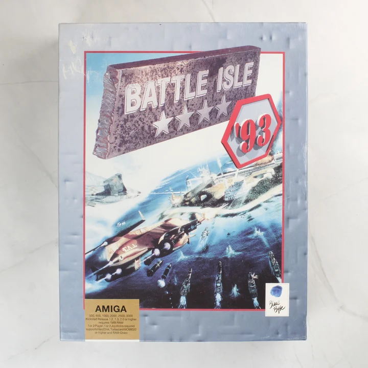 Battle Isle '93 Amiga játék dobozának eleje