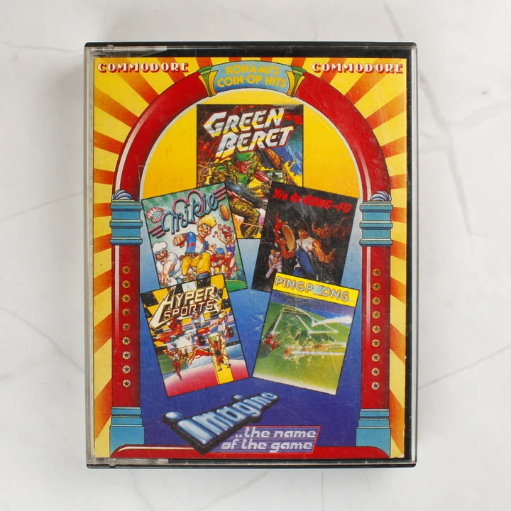 Konami's Coin-Op Hits Commodore 64 játék borítója