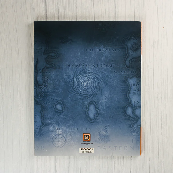 World of Warcraft Battle Chest Guide hátlapja Azeroth térképével