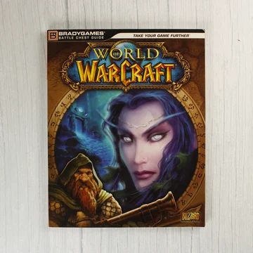 World of Warcraft Battle Chest Guide előlapja éjelf és törp karakterrel