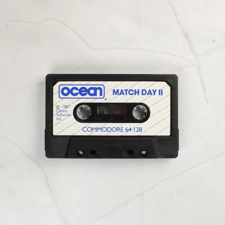 Match Day II C64 kazetta Match Day II Commodore 64 szoftverkazetta