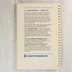A Commodore VIC-20 kézikönyv hátoldala