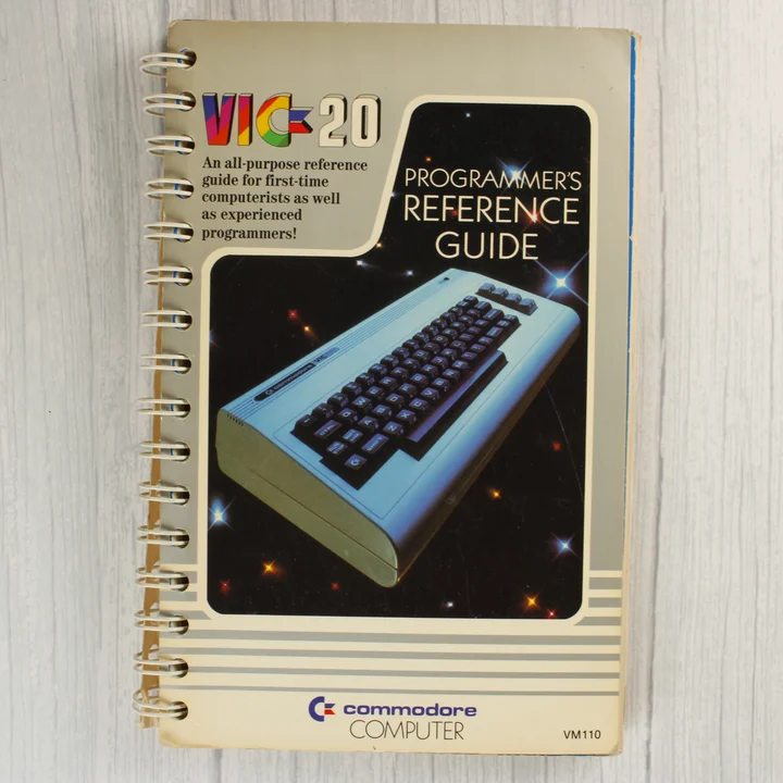 A Commodore VIC-20 Programmer's Reference Guide előlapja