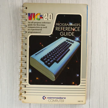 A Commodore VIC-20 Programmer's Reference Guide előlapja