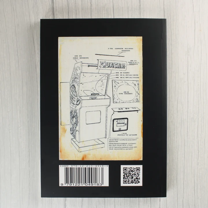 Zaccaria könyv hátlap A könyv hátoldala műszaki rajzzal és vonalkóddal