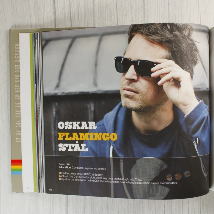 Interjú oldal Oskar Stål portréjával