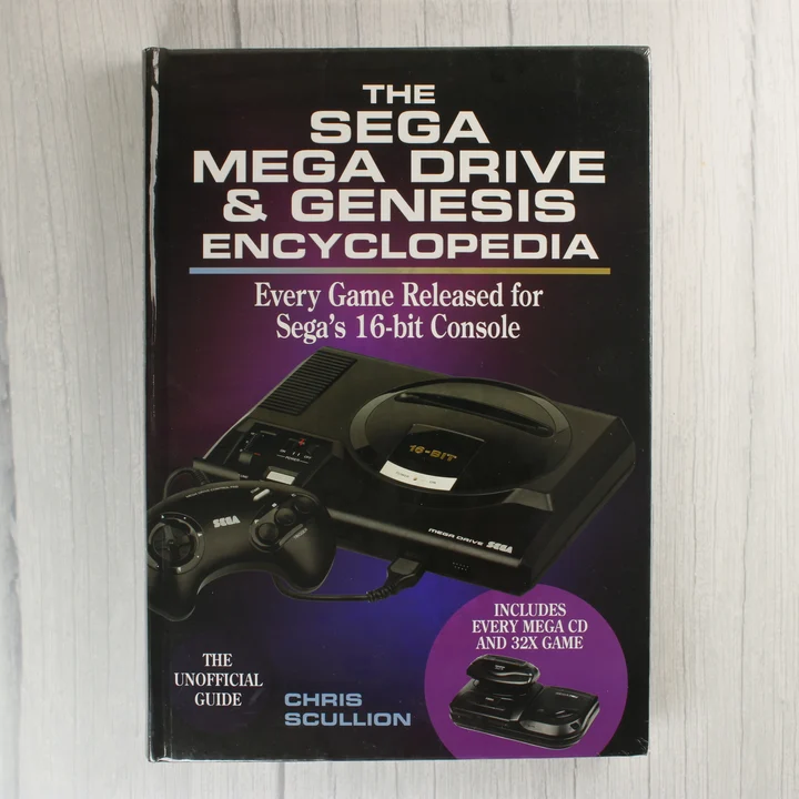 The Sega Mega Drive & Genesis Encyclopedia előlap The Sega Mega Drive & Genesis Encyclopedia könyv előlapja