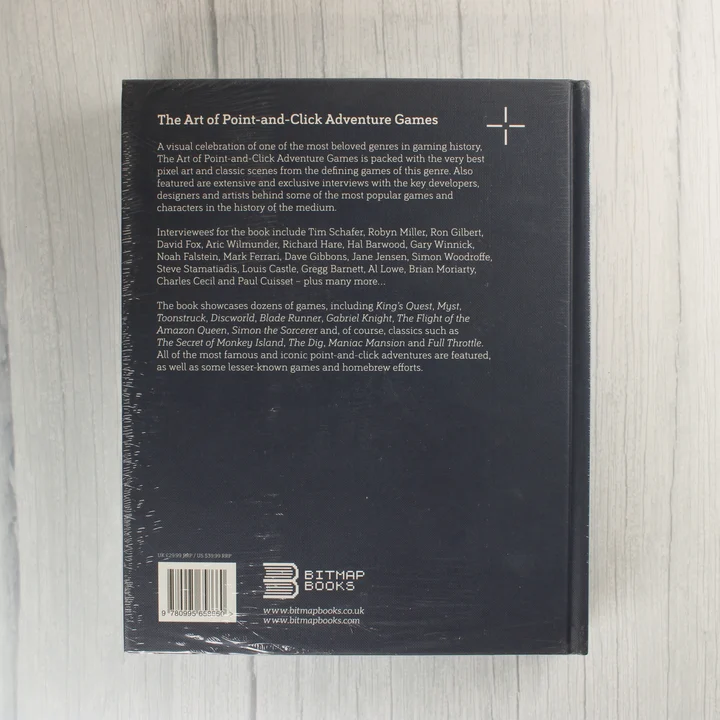 The Art of Point-and-Click Adventure Games könyv hátlapja