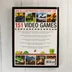 An Illustrated History of 151 Video Games könyv hátoldala leírással és vonalkóddal