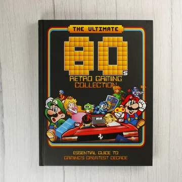 The Ultimate 80s Retro Gaming Collection könyv elülső borítója