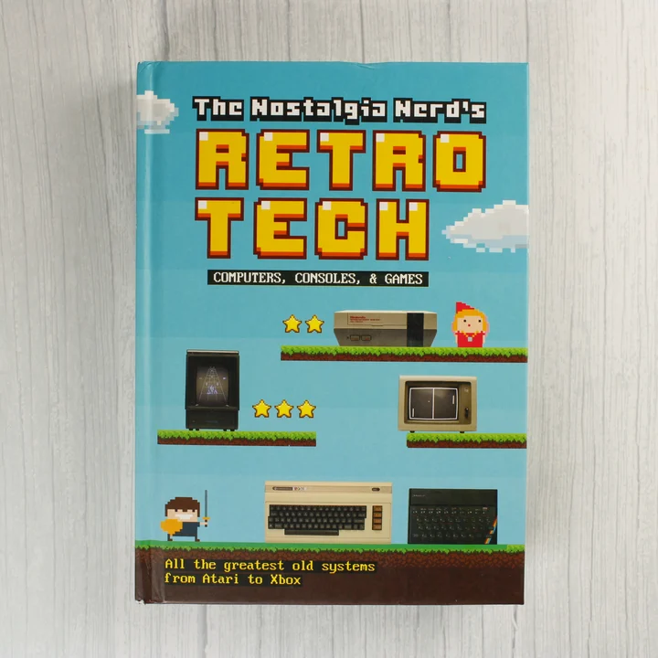 The Nostalgia Nerd's Retro Tech könyv előlapja