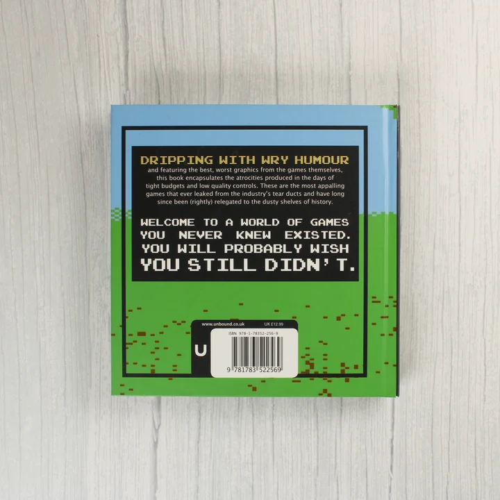 Terrible Old Games könyv hátlap Terrible Old Games You've Probably Never Heard Of könyv hátlapja