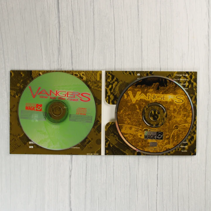 Vangers kétlemezes CD készlet a tokban