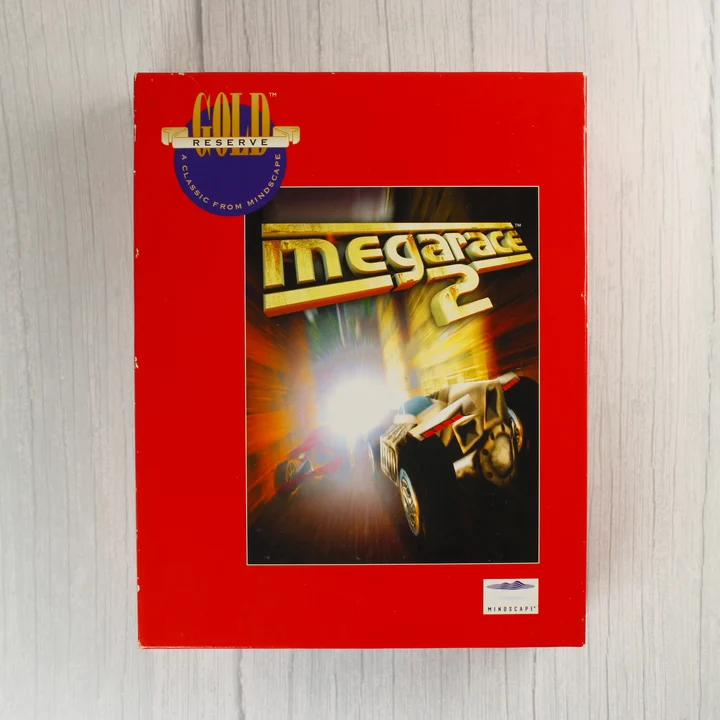 MegaRace 2 Gold Reserve PC játék dobozának eleje
