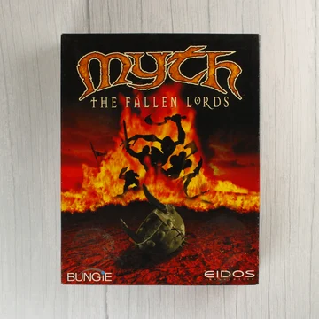 Myth The Fallen Lords nagy dobozos PC játék elölnézete