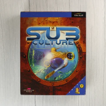 Sub Culture PC játék nagy dobozos kiadásának előlapja