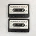 Két fekete magnókazetta a Summer Gold válogatáshoz