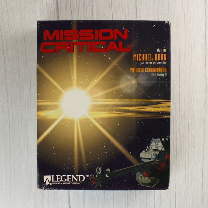 Mission Critical PC játék dobozának eleje