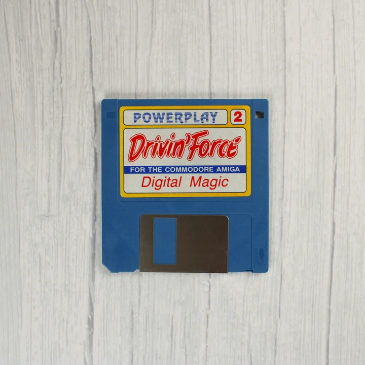 Drivin' Force 3,5 colos floppy lemez