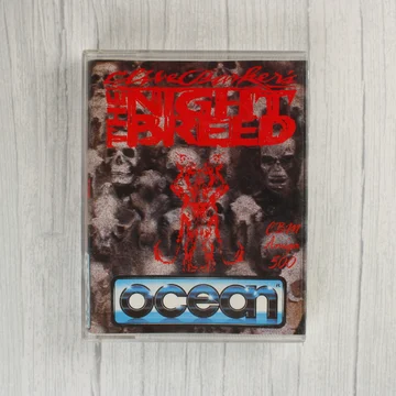 Clive Barker's Nightbreed Amiga játék tokja elölről