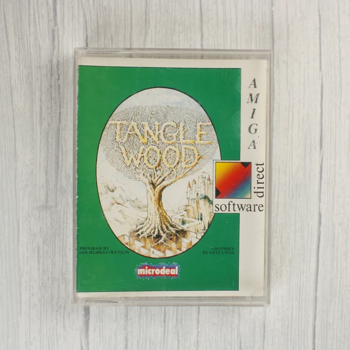 Tanglewood Amiga játék elölnézete tokban