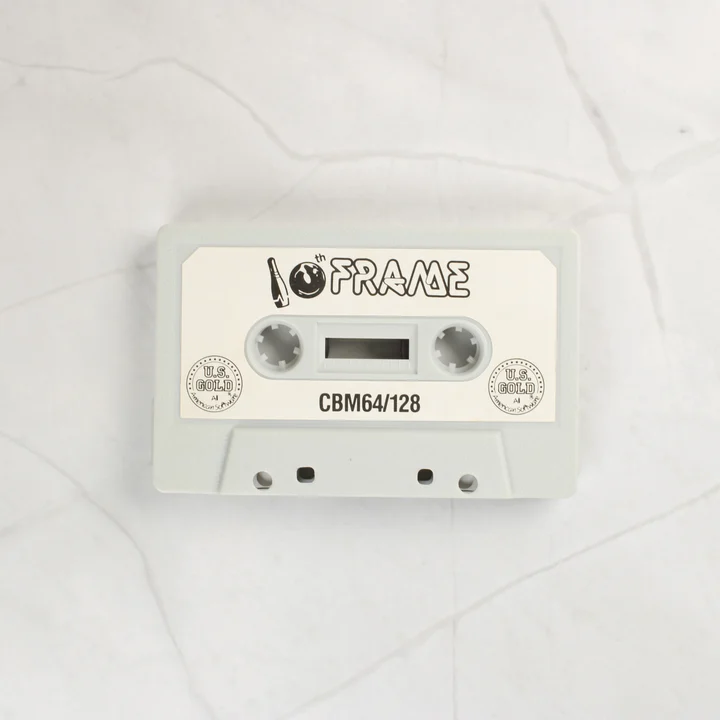10th Frame Commodore 64 szürke adatkazetta