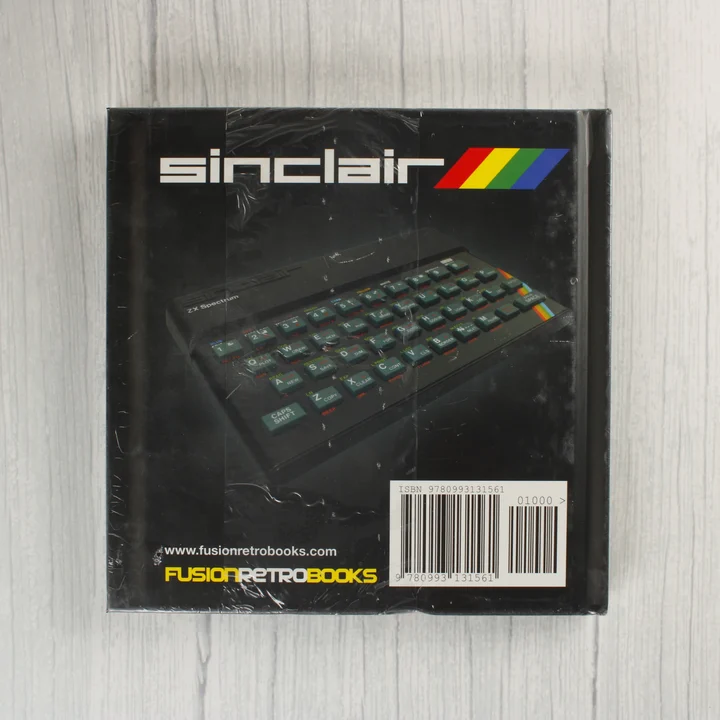 The Little Book of Sinclair ZX Spectrum Games könyv hátlapja