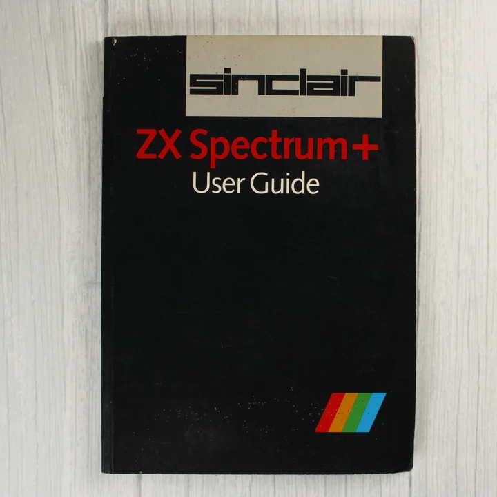 A Sinclair ZX Spectrum+ User Guide elülső borítója