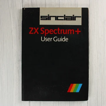 A Sinclair ZX Spectrum+ User Guide elülső borítója