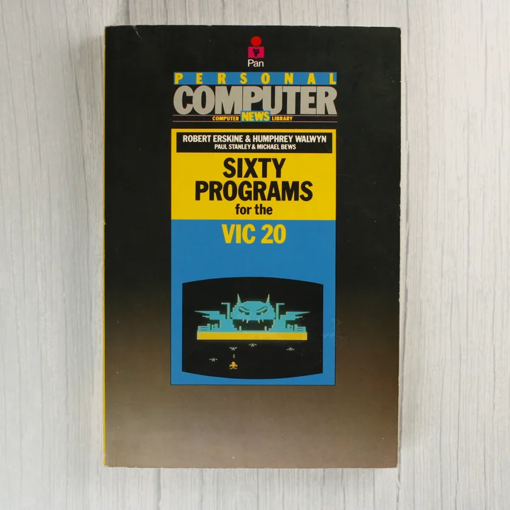 Sixty Programs for the VIC 20 előlap A Sixty Programs for the VIC 20 könyv elülső borítója