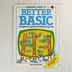 Az Usborne Guide to Better BASIC könyv elülső borítója robotokkal