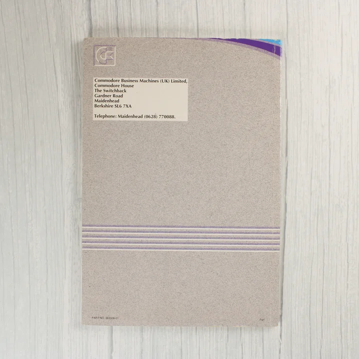 Amiga 500 Series útmutató hátlapja