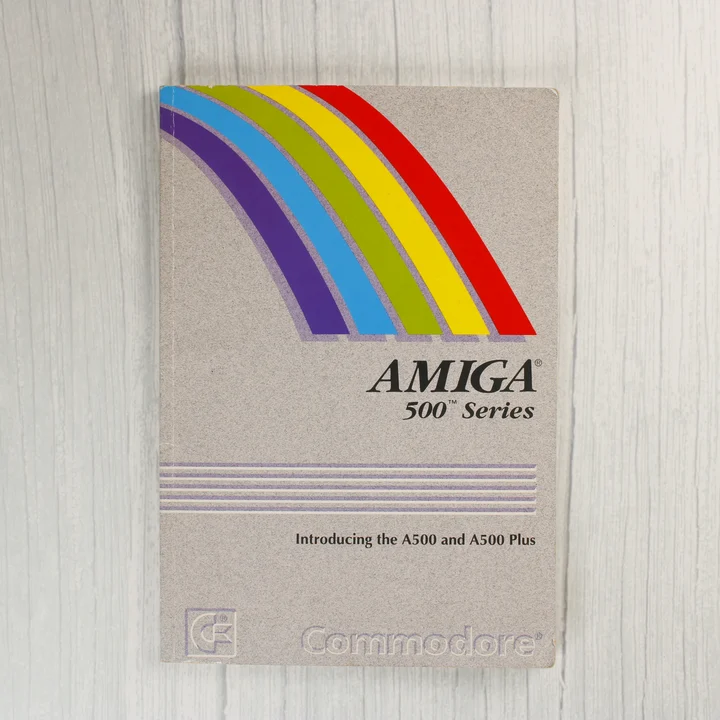 Amiga 500 Series bevezető útmutató borítója