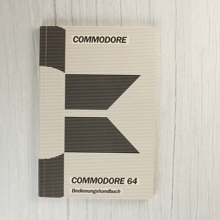 Commodore 64 kézikönyv Commodore 64 német nyelvű használati útmutató borítója