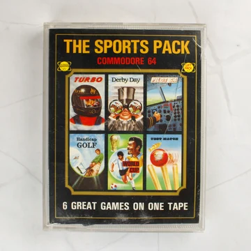 The Sports Pack Commodore 64 játék válogatás előlapja