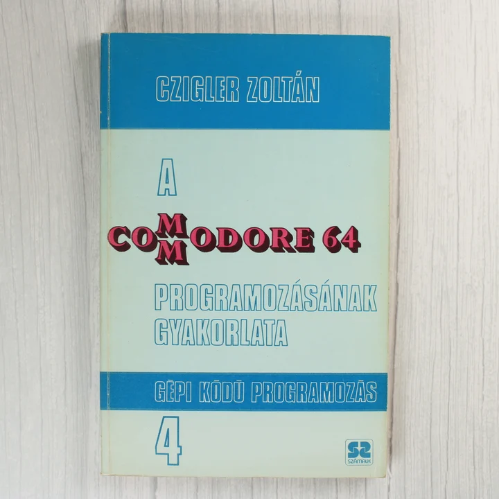 A Commodore 64 programozásának gyakorlata 4. kötetének borítója