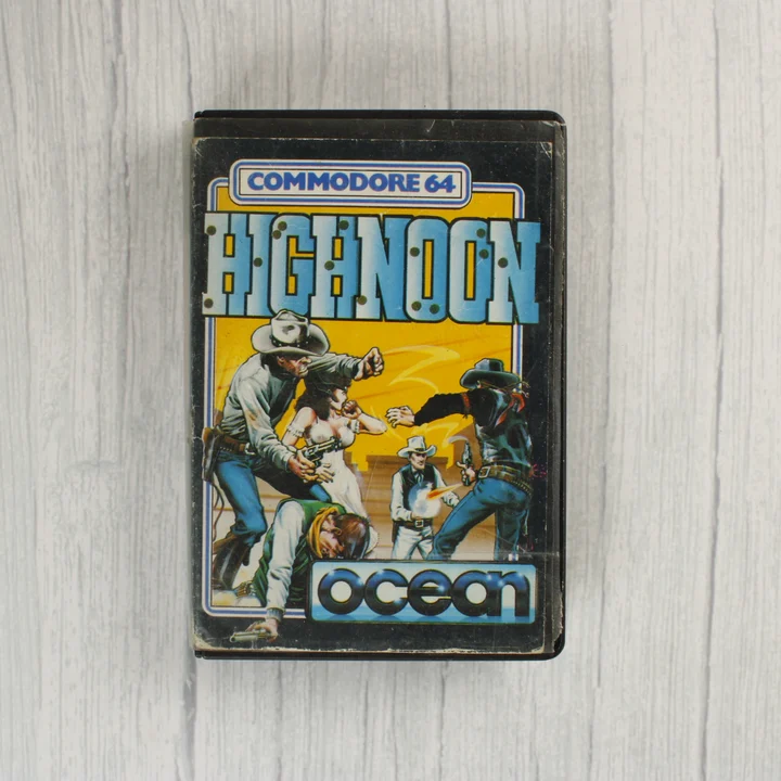High Noon C64 borító High Noon Commodore 64 videójáték tokjának előlapja