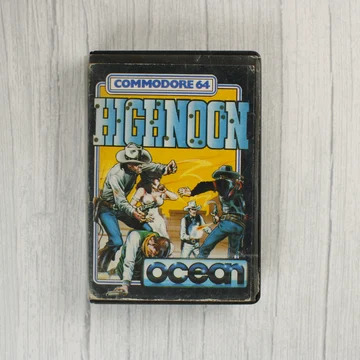 High Noon Commodore 64 videójáték tokjának előlapja