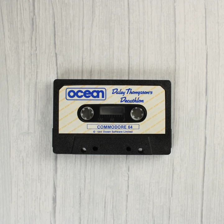 Daley Thompson's Decathlon C64 kazetta Daley Thompson's Decathlon Commodore 64 adathordozó kazetta