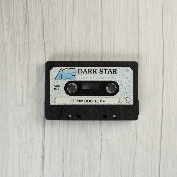Dark Star Commodore 64 szoftverkazetta