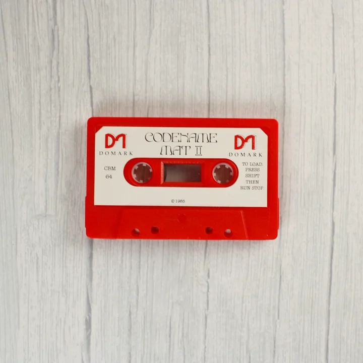 Codename MAT II piros magnókazetta