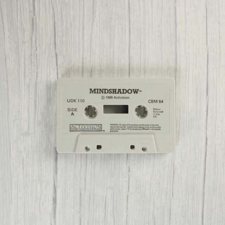 Mindshadow magnókazetta Commodore 64 platformra