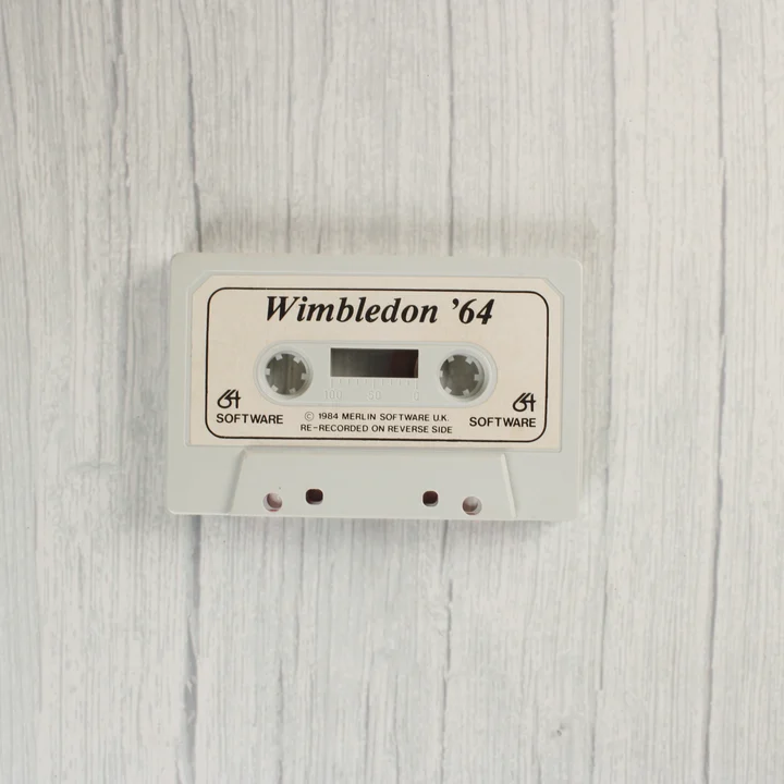 Wimbledon '64 Commodore 64 játék kazetta