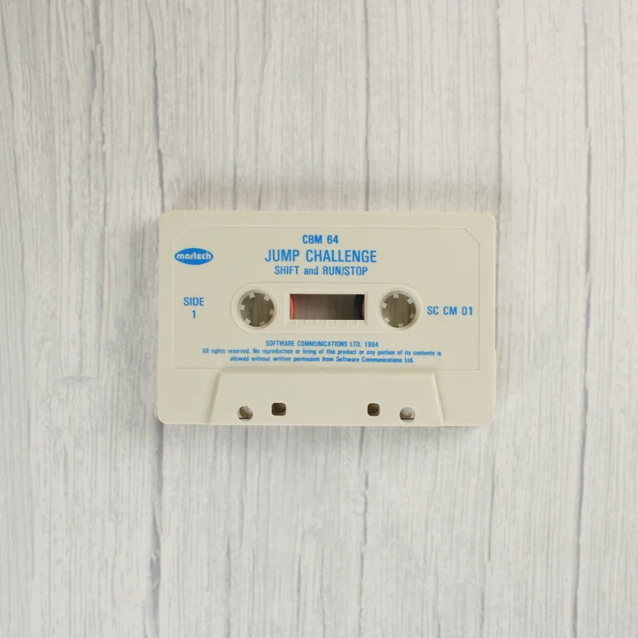 Eddie Kidd Jump Challenge Commodore 64 kazetta